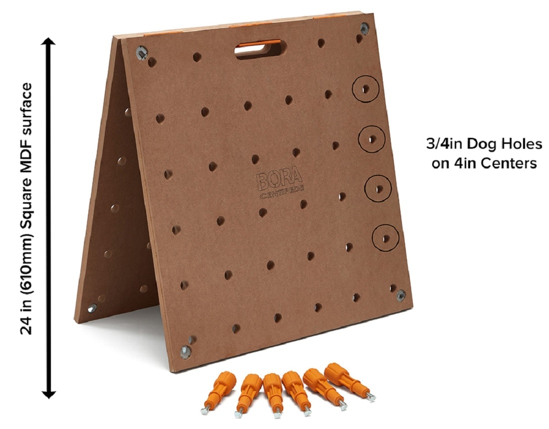 BORA 24 in. x 48 in. Centipede Solid Table Top CT22N The Home Depot